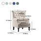Removable Cushions Chair33.8" L x31.4"W x40.9"H Basic Four Legs Chair Clearhalo 'Accent Chairs' 'accent_chairs' 'Chairs & Seating' 'furn' 'furn_accent_chairs' 'Furniture' 'furniture_accent_chairs' 'Living Room Furniture' 5039983