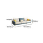 Square Arm Removable Cushions Modern With Cushions Metal Legs Sofa Clearhalo 'furn' 'furn_sectionals' 'Furniture' 'furniture_sectionals' 'Living Room Furniture' 'Sectionals' 5040001