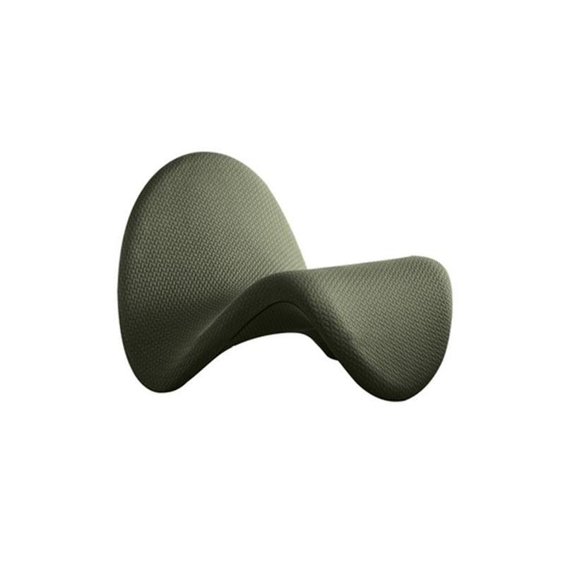 Armless Chair 29.5" L x33.8" W x25.5" H Chunky Textured Chair for Living Room Green Clearhalo 'Accent Chairs' 'accent_chairs' 'Chairs & Seating' 'furn' 'furn_accent_chairs' 'Furniture' 'furniture_accent_chairs' 'Living Room Furniture' 5040025