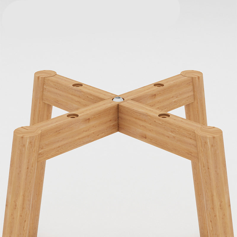 Armless Chair 17.7" L x19.6" W x31.4" H Solid Wood Frame Chair for Living Room Clearhalo 'Accent Chairs' 'accent_chairs' 'Chairs & Seating' 'furn' 'furn_accent_chairs' 'Furniture' 'furniture_accent_chairs' 'Living Room Furniture' 5040050