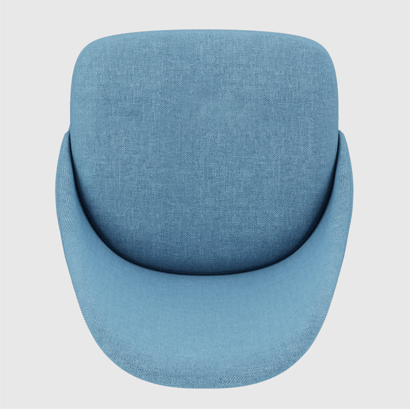 Armless Chair 17.7" L x19.6" W x31.4" H Solid Wood Frame Chair for Living Room Clearhalo 'Accent Chairs' 'accent_chairs' 'Chairs & Seating' 'furn' 'furn_accent_chairs' 'Furniture' 'furniture_accent_chairs' 'Living Room Furniture' 5040052