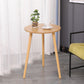 3 Legs End Table Natural/ White/ Yellow Round Wood Side End Table 20"L x 20"W x 28.5"H Natural Clearhalo 'Coffee & Accent Tables' 'End & Side Tables' 'end_side_table' 'end_side_tables' 'furn' 'furn_end_side_tables' 'Furniture' 'furniture_end_side_table' 'Living Room Furniture' 5041653