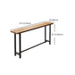 Pine Wood Bar Table Industrial Rectangle Bar Table with Sled Base Clearhalo 'Bar Furniture' 'Bar Tables' 'bar_tables' 'furn' 'furn_bar_tables' 'Furniture' 'furniture_bar_tables' 'Kitchen & Dining Furniture' 5041806