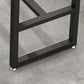 Industrial Style Bar Table 42-inch Height Black Iron Pedestal Bistro Table Clearhalo 'Bar Furniture' 'Bar Tables' 'bar_tables' 'Furniture' 'furniture_bar_tables' 'Kitchen & Dining Furniture' 5042003