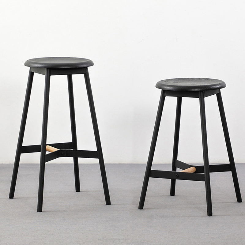 Modern Style Round Bar-stool Metal Counter Bar Stool for Restaurant Clearhalo 'Bar Furniture' 'Bar Stools' 'bar_stools' 'furn' 'furn_bar_stools' 'Furniture' 'furniture_bar_stools' 'Kitchen & Dining Furniture' 5042210