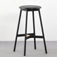 Modern Style Round Bar-stool Metal Counter Bar Stool for Restaurant Clearhalo 'Bar Furniture' 'Bar Stools' 'bar_stools' 'furn' 'furn_bar_stools' 'Furniture' 'furniture_bar_stools' 'Kitchen & Dining Furniture' 5042232
