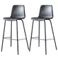 Nordic Style Bar Stool Metal Counter Bar Stool for Restaurant Clearhalo 'Bar Furniture' 'Bar Stools' 'bar_stools' 'furn' 'furn_bar_stools' 'Furniture' 'furniture_bar_stools' 'Kitchen & Dining Furniture' 5042249