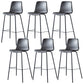 Nordic Style Bar Stool Metal Counter Bar Stool for Restaurant Clearhalo 'Bar Furniture' 'Bar Stools' 'bar_stools' 'furn' 'furn_bar_stools' 'Furniture' 'furniture_bar_stools' 'Kitchen & Dining Furniture' 5042252