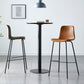 Nordic Style Bar Stool Metal Counter Bar Stool for Restaurant Clearhalo 'Bar Furniture' 'Bar Stools' 'bar_stools' 'furn' 'furn_bar_stools' 'Furniture' 'furniture_bar_stools' 'Kitchen & Dining Furniture' 5042253