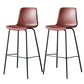 Nordic Style Bar Stool Metal Counter Bar Stool for Restaurant Clearhalo 'Bar Furniture' 'Bar Stools' 'bar_stools' 'furn' 'furn_bar_stools' 'Furniture' 'furniture_bar_stools' 'Kitchen & Dining Furniture' 5042257