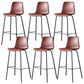 Nordic Style Bar Stool Metal Counter Bar Stool for Restaurant Clearhalo 'Bar Furniture' 'Bar Stools' 'bar_stools' 'furn' 'furn_bar_stools' 'Furniture' 'furniture_bar_stools' 'Kitchen & Dining Furniture' 5042261