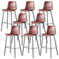 Nordic Style Bar Stool Metal Counter Bar Stool for Restaurant Clearhalo 'Bar Furniture' 'Bar Stools' 'bar_stools' 'furn' 'furn_bar_stools' 'Furniture' 'furniture_bar_stools' 'Kitchen & Dining Furniture' 5042262