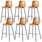 Nordic Style Bar Stool Metal Counter Bar Stool for Restaurant Clearhalo 'Bar Furniture' 'Bar Stools' 'bar_stools' 'furn' 'furn_bar_stools' 'Furniture' 'furniture_bar_stools' 'Kitchen & Dining Furniture' 5042269
