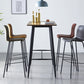 Nordic Style Bar Stool Metal Counter Bar Stool for Restaurant Clearhalo 'Bar Furniture' 'Bar Stools' 'bar_stools' 'furn' 'furn_bar_stools' 'Furniture' 'furniture_bar_stools' 'Kitchen & Dining Furniture' 5042270
