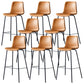 Nordic Style Bar Stool Metal Counter Bar Stool for Restaurant Clearhalo 'Bar Furniture' 'Bar Stools' 'bar_stools' 'furn' 'furn_bar_stools' 'Furniture' 'furniture_bar_stools' 'Kitchen & Dining Furniture' 5042271