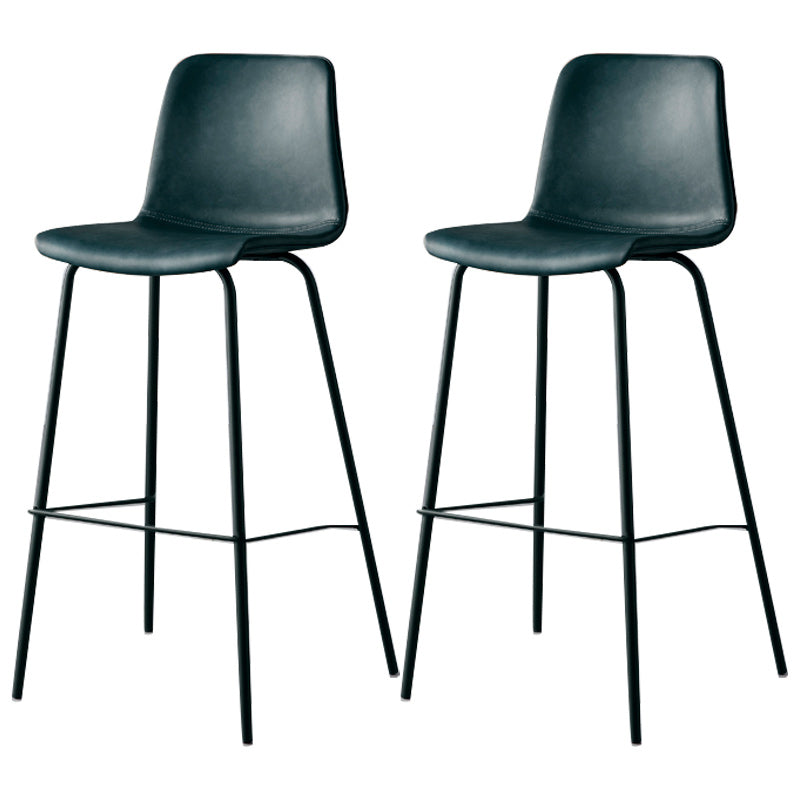 Nordic Style Bar Stool Metal Counter Bar Stool for Restaurant Clearhalo 'Bar Furniture' 'Bar Stools' 'bar_stools' 'furn' 'furn_bar_stools' 'Furniture' 'furniture_bar_stools' 'Kitchen & Dining Furniture' 5042273