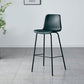 Nordic Style Bar Stool Metal Counter Bar Stool for Restaurant Clearhalo 'Bar Furniture' 'Bar Stools' 'bar_stools' 'furn' 'furn_bar_stools' 'Furniture' 'furniture_bar_stools' 'Kitchen & Dining Furniture' 5042276