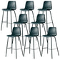 Nordic Style Bar Stool Metal Counter Bar Stool for Restaurant Clearhalo 'Bar Furniture' 'Bar Stools' 'bar_stools' 'furn' 'furn_bar_stools' 'Furniture' 'furniture_bar_stools' 'Kitchen & Dining Furniture' 5042278