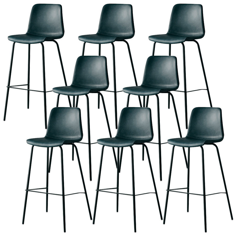 Nordic Style Bar Stool Metal Counter Bar Stool for Restaurant Clearhalo 'Bar Furniture' 'Bar Stools' 'bar_stools' 'furn' 'furn_bar_stools' 'Furniture' 'furniture_bar_stools' 'Kitchen & Dining Furniture' 5042278