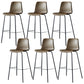 Nordic Style Bar Stool Metal Counter Bar Stool for Restaurant Clearhalo 'Bar Furniture' 'Bar Stools' 'bar_stools' 'furn' 'furn_bar_stools' 'Furniture' 'furniture_bar_stools' 'Kitchen & Dining Furniture' 5042281