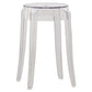 Nordic Style Bar-stool Round Counter Bar Stool with Plastic Legs for Home Clearhalo 'Bar Furniture' 'Bar Stools' 'bar_stools' 'furn' 'furn_bar_stools' 'Furniture' 'furniture_bar_stools' 'Kitchen & Dining Furniture' 5042294