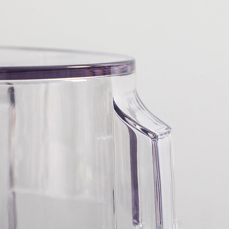 Nordic Style Bar-stool Round Counter Bar Stool with Plastic Legs for Home Clearhalo 'Bar Furniture' 'Bar Stools' 'bar_stools' 'furn' 'furn_bar_stools' 'Furniture' 'furniture_bar_stools' 'Kitchen & Dining Furniture' 5042296