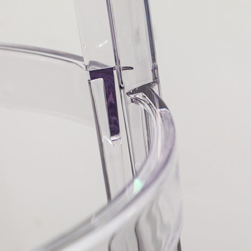 Nordic Style Bar-stool Round Counter Bar Stool with Plastic Legs for Home Clearhalo 'Bar Furniture' 'Bar Stools' 'bar_stools' 'furn' 'furn_bar_stools' 'Furniture' 'furniture_bar_stools' 'Kitchen & Dining Furniture' 5042298