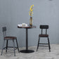 Industrial Armless Counter Stool Iron Cafe Bar Stool with Leather Cushion Clearhalo 'Bar Furniture' 'Bar Stools' 'bar_stools' 'furn' 'furn_bar_stools' 'Furniture' 'furniture_bar_stools' 'Kitchen & Dining Furniture' 5042385