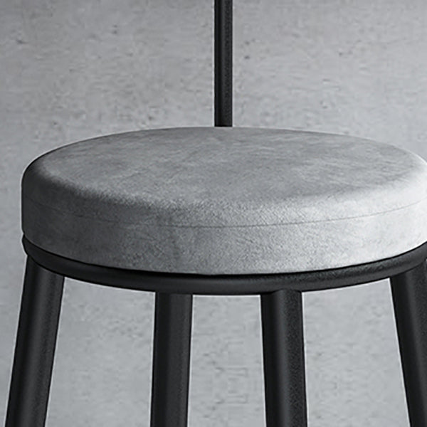 Industrial Style Bar-stool Metal Counter Bar Stool for Restaurant Clearhalo 'Bar Furniture' 'Bar Stools' 'bar_stools' 'furn' 'furn_bar_stools' 'Furniture' 'furniture_bar_stools' 'Kitchen & Dining Furniture' 5042428