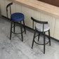 Industrial Style Bar-stool Metal Counter Bar Stool for Restaurant Clearhalo 'Bar Furniture' 'Bar Stools' 'bar_stools' 'furn' 'furn_bar_stools' 'Furniture' 'furniture_bar_stools' 'Kitchen & Dining Furniture' 5042442