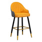 Scandinavian Armed Reception Stool Matte Finish Leather Barstool Clearhalo 'Bar Furniture' 'Bar Stools' 'bar_stools' 'furn' 'furn_bar_stools' 'Furniture' 'furniture_bar_stools' 'Kitchen & Dining Furniture' 5042474