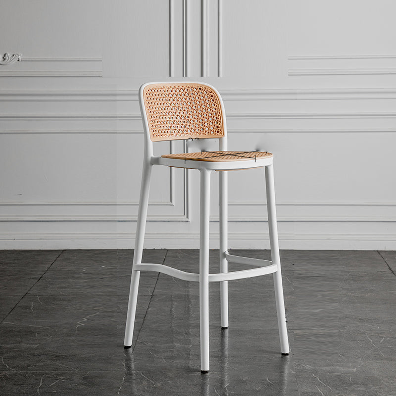 Contemporary Style Bar-stool Plastic Counter Bar Stool for Home Clearhalo 'Bar Furniture' 'Bar Stools' 'bar_stools' 'furn' 'furn_bar_stools' 'Furniture' 'furniture_bar_stools' 'Kitchen & Dining Furniture' 5042569