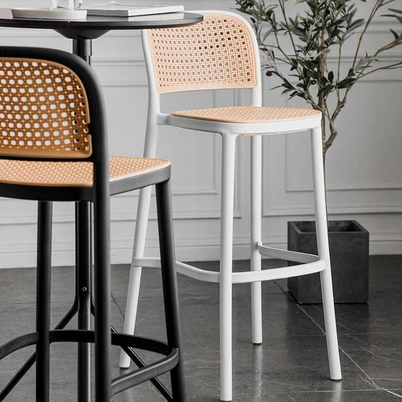 Contemporary Style Bar-stool Plastic Counter Bar Stool for Home Clearhalo 'Bar Furniture' 'Bar Stools' 'bar_stools' 'furn' 'furn_bar_stools' 'Furniture' 'furniture_bar_stools' 'Kitchen & Dining Furniture' 5042570