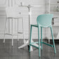 Contemporary Style Stackable Bar-stool Plastic Counter Bar Stool for Home Clearhalo 'Bar Furniture' 'Bar Stools' 'bar_stools' 'furn' 'furn_bar_stools' 'Furniture' 'furniture_bar_stools' 'Kitchen & Dining Furniture' 5042581