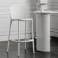 Contemporary Style Stackable Bar-stool Plastic Counter Bar Stool for Home Clearhalo 'Bar Furniture' 'Bar Stools' 'bar_stools' 'furn' 'furn_bar_stools' 'Furniture' 'furniture_bar_stools' 'Kitchen & Dining Furniture' 5042584