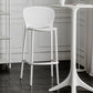 Contemporary Style Stackable Bar-stool Plastic Counter Bar Stool for Home Clearhalo 'Bar Furniture' 'Bar Stools' 'bar_stools' 'furn' 'furn_bar_stools' 'Furniture' 'furniture_bar_stools' 'Kitchen & Dining Furniture' 5042602