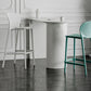 Contemporary Style Stackable Bar-stool Plastic Counter Bar Stool for Home Clearhalo 'Bar Furniture' 'Bar Stools' 'bar_stools' 'furn' 'furn_bar_stools' 'Furniture' 'furniture_bar_stools' 'Kitchen & Dining Furniture' 5042604