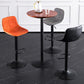 Home Modern Adjustable Height Stool Matte Finish Leather Barstool Clearhalo 'Bar Furniture' 'Bar Stools' 'bar_stools' 'furn' 'furn_bar_stools' 'Furniture' 'furniture_bar_stools' 'Kitchen & Dining Furniture' 5042649