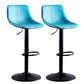 Home Modern Adjustable Height Stool Matte Finish Leather Barstool Sky Blue 2 Piece Set Clearhalo 'Bar Furniture' 'Bar Stools' 'bar_stools' 'furn' 'furn_bar_stools' 'Furniture' 'furniture_bar_stools' 'Kitchen & Dining Furniture' 5042657