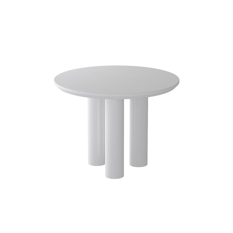Modern Round Sintered Stone Dining Table Set 1/2/5 Pieces Dining Set for Home Use Clearhalo 'Dining Room Sets' 'Dining Tables & Seating' 'dining_room_set' 'furn' 'furn_dining_room_set' 'Furniture' 'furniture_dining_room_set' 'Kitchen & Dining Furniture' 5042929
