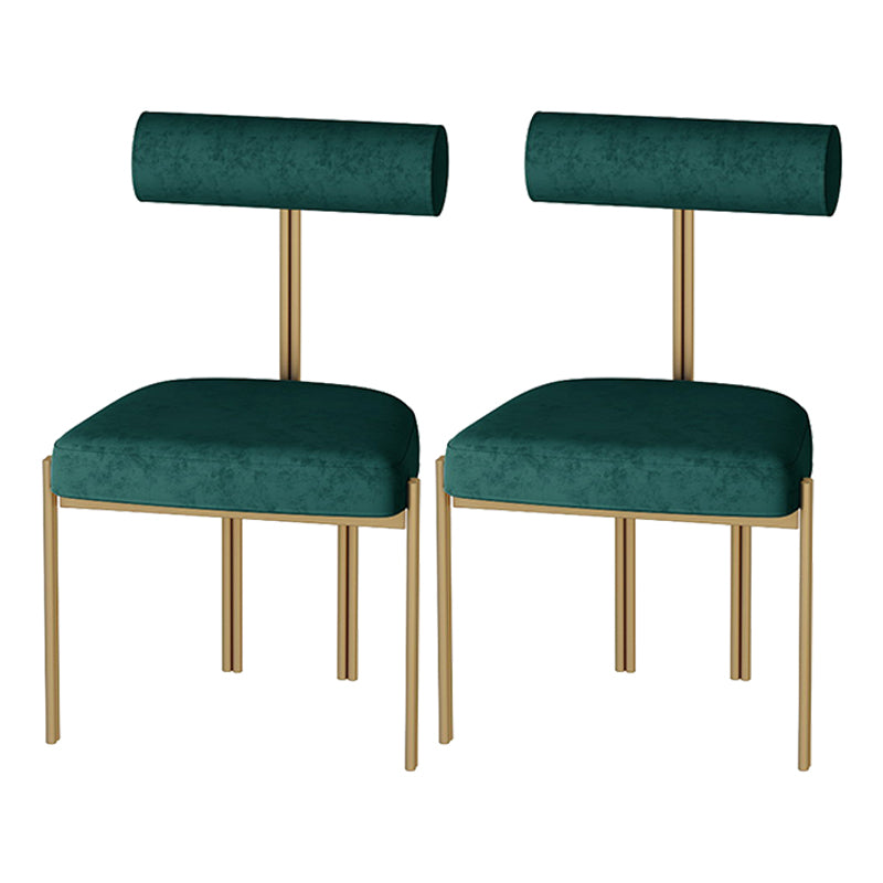 Modern Round Sintered Stone Dining Table Set 1/2/5 Pieces Dining Set for Home Use 2 Green Chairs Clearhalo 'Dining Room Sets' 'Dining Tables & Seating' 'dining_room_set' 'furn' 'furn_dining_room_set' 'Furniture' 'furniture_dining_room_set' 'Kitchen & Dining Furniture' 5042936