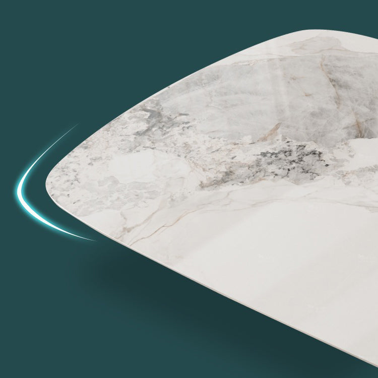 1/4/5/7/9 Pcs Dining Room Table and Chair Set Sintered Stone Dining Table Set Clearhalo 'Dining Room Sets' 'Dining Tables & Seating' 'dining_room_set' 'furn' 'furn_dining_room_set' 'Furniture' 'furniture_dining_room_set' 'Kitchen & Dining Furniture' 5042950