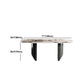 Modern Style Sintered Stone Dining Table Set 1/2/3/4/5/6/7 Pieces Dining Set Clearhalo 'Dining Room Sets' 'Dining Tables & Seating' 'dining_room_set' 'furn' 'furn_dining_room_set' 'Furniture' 'furniture_dining_room_set' 'Kitchen & Dining Furniture' 5042980