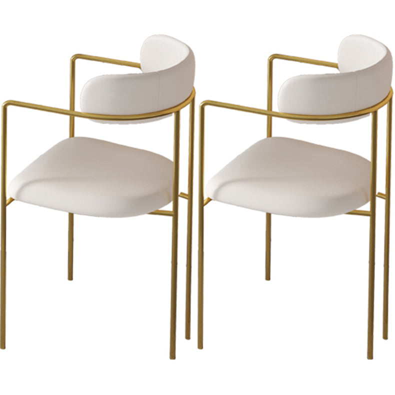 Modern Foldable Dinette Set 1/2/3/5 Pieces Rectangle White Sintered Stone Dining Table Set 2 White Chairs Clearhalo 'Dining Room Sets' 'Dining Tables & Seating' 'dining_room_set' 'furn' 'furn_dining_room_set' 'Furniture' 'furniture_dining_room_set' 'Kitchen & Dining Furniture' 5042985