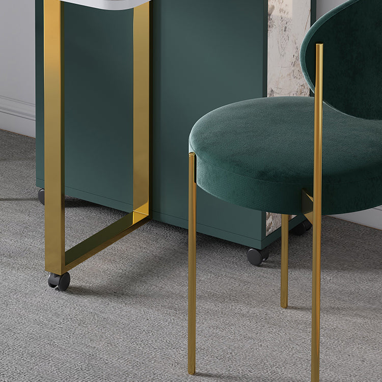 Modern Foldable Dinette Set 1/2/3/5 Pieces Rectangle White Sintered Stone Dining Table Set Clearhalo 'Dining Room Sets' 'Dining Tables & Seating' 'dining_room_set' 'furn' 'furn_dining_room_set' 'Furniture' 'furniture_dining_room_set' 'Kitchen & Dining Furniture' 5042993