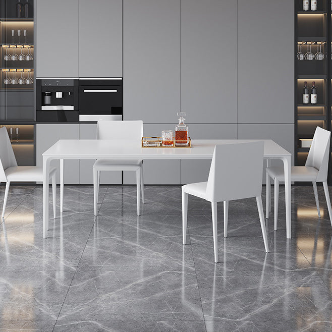 1/2/5 Pcs Dining Room Chair and Table Set Rectangular Dining Room Set Clearhalo 'Dining Room Sets' 'Dining Tables & Seating' 'dining_room_set' 'furn' 'furn_dining_room_set' 'Furniture' 'furniture_dining_room_set' 'Kitchen & Dining Furniture' 5043002