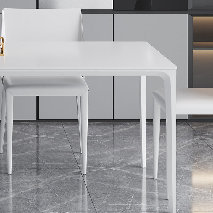 1/2/5 Pcs Dining Room Chair and Table Set Rectangular Dining Room Set Clearhalo 'Dining Room Sets' 'Dining Tables & Seating' 'dining_room_set' 'furn' 'furn_dining_room_set' 'Furniture' 'furniture_dining_room_set' 'Kitchen & Dining Furniture' 5043008