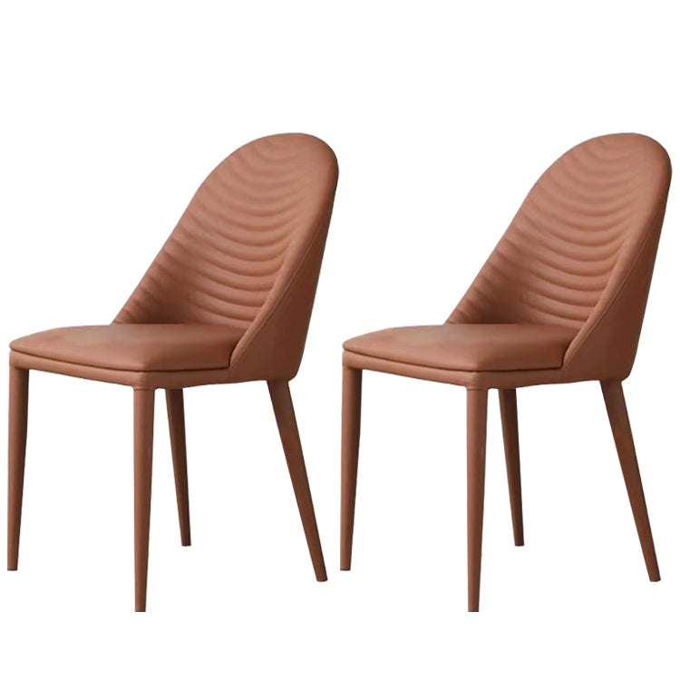 1/2/5/7 Pcs Rectangular Dining Table Set Dining Room Table and Chair 2 Orange Chairs Clearhalo 'Dining Room Sets' 'Dining Tables & Seating' 'dining_room_set' 'furn' 'furn_dining_room_set' 'Furniture' 'furniture_dining_room_set' 'Kitchen & Dining Furniture' 5043019