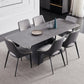 Modern Scalable Dinette Set 1/4/5/7 Pieces Grey Sintered Stone Top Dining Table Set Clearhalo 'Dining Room Sets' 'Dining Tables & Seating' 'dining_room_set' 'furn' 'furn_dining_room_set' 'Furniture' 'furniture_dining_room_set' 'Kitchen & Dining Furniture' 5043102