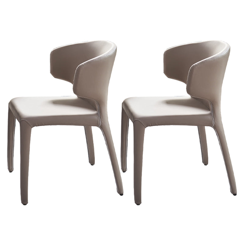 Designer Style Sintered Stone Dining Set Rectangle 1/2/3/6/7 Pieces Dining Room Table Set 2 White Chairs Clearhalo 'Dining Room Sets' 'Dining Tables & Seating' 'dining_room_set' 'furn' 'furn_dining_room_set' 'Furniture' 'furniture_dining_room_set' 'Kitchen & Dining Furniture' 5043154